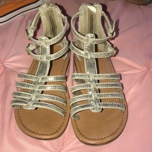 Girls gladiator sandals